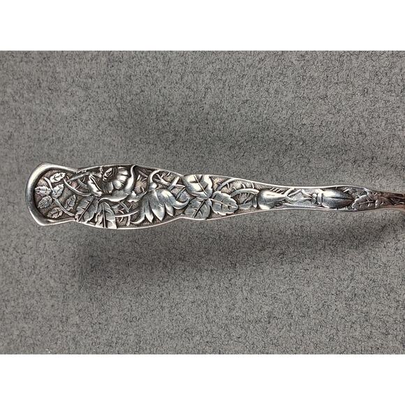 Rose aka Bug by Knowles Sterling Silver Master Butter Knife. Antique, Rare - Picture 6 of 9